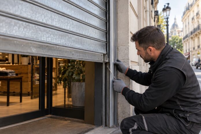 Rideau metallique Paris 5e - 75005