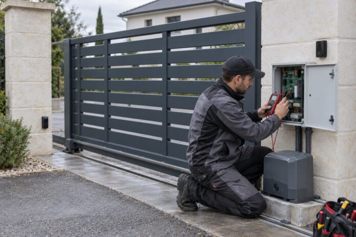 Portail electrique 12e Paris 75012 reparation motorisation depannage