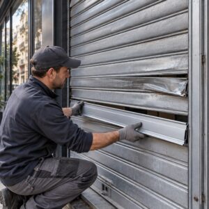 Deblocage rideau metallique Cergy 95